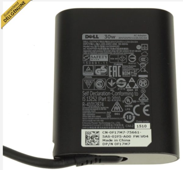 Dell 30-Watt USB Type-C Charger AC Power Adapter - F17M7 - RDYGF - Image 2