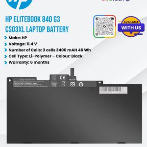 HP EliteBook 840 G3 CS03XL Laptop Battery