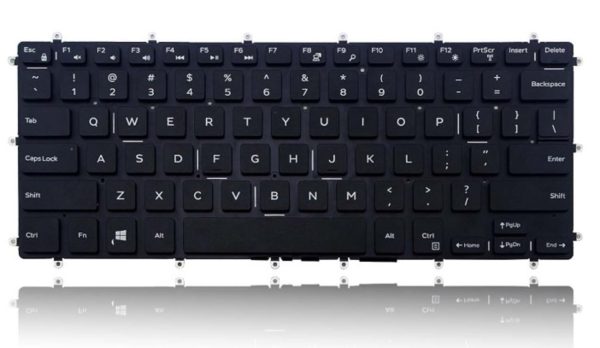 Dell Inspiron 13 5368 7370 Without Frame Laptop Keyboard