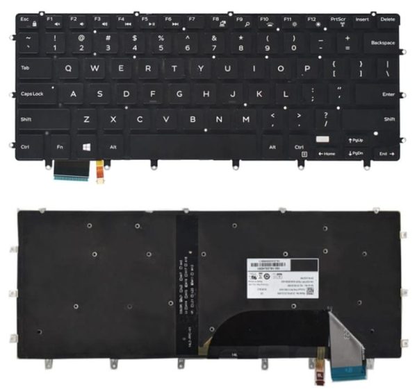 Dell XPS 15 9550 9560 Backlit Laptop keyboard