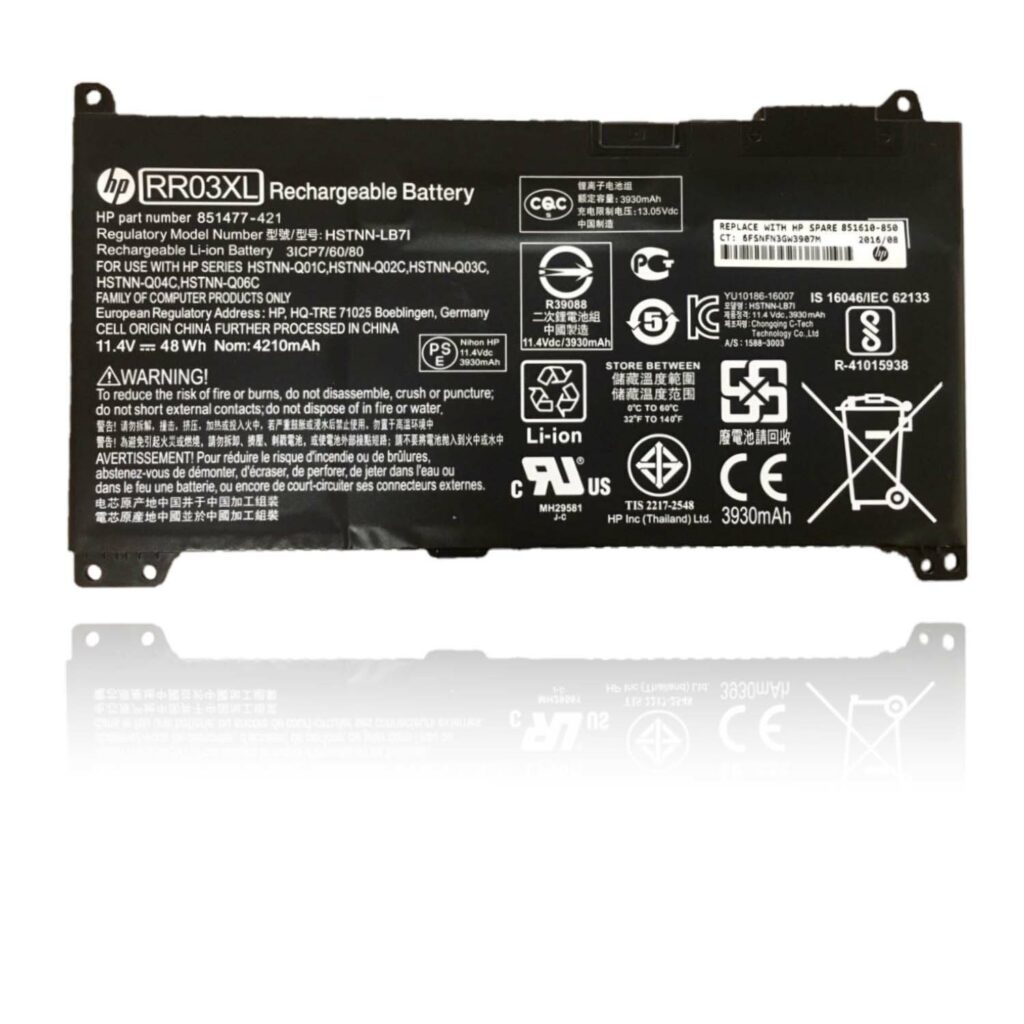 HP RR03XL ProBook 430 G4 Laptop Battery