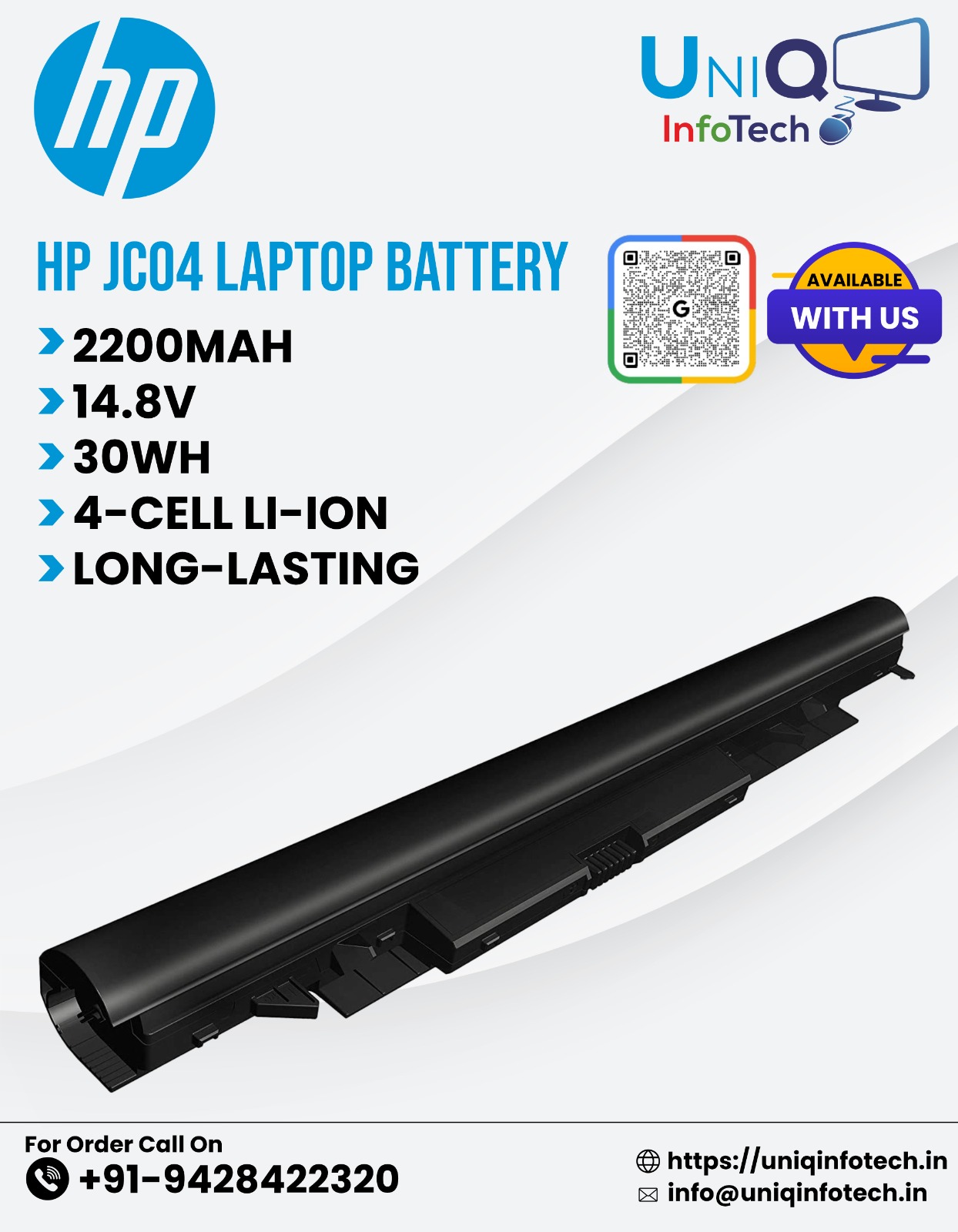 Hp Pavilion Jc04 Laptop Battery