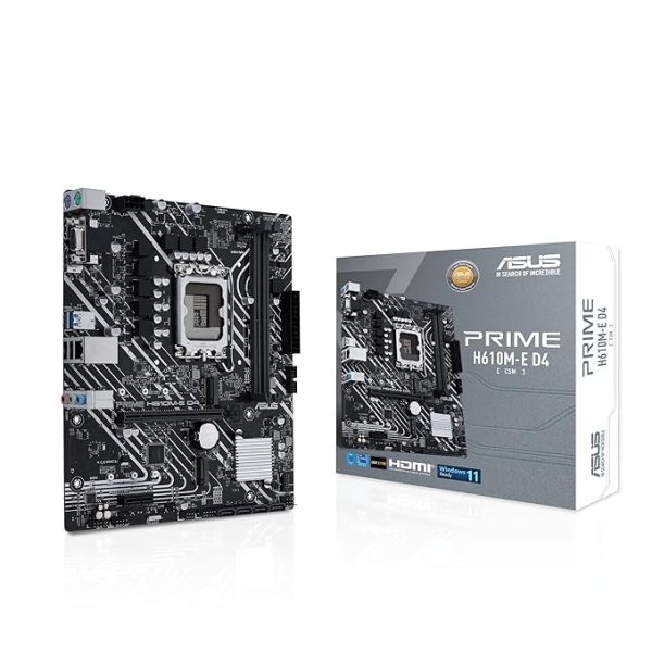 Asus Prime H610M-E D4-CSM Motherboard