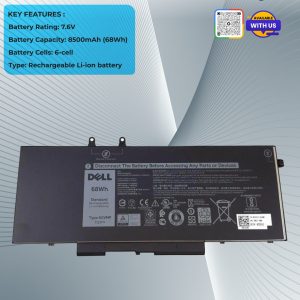 4GVMP Laptop Battery