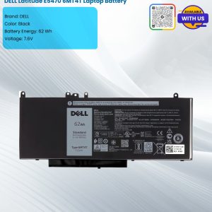 DELL Latitude E5470 6MT4T Laptop Battery