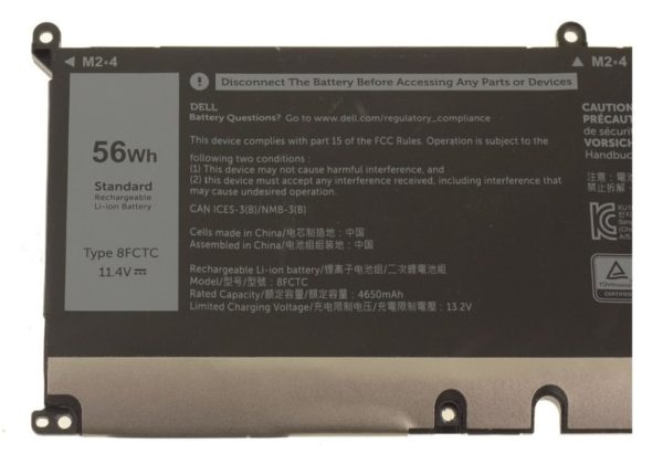 Dell XPS 15 9500 Series 8FCTC Laptop Battery - Image 3