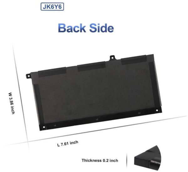 DELL JK6Y6 Inspiron 5400 Laptop Battery - Image 3
