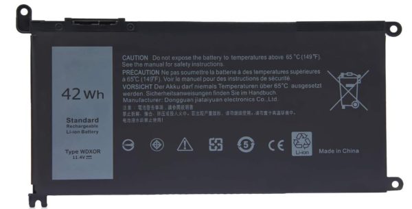 Dell Inspiron 15 5568 WDX0R Battery Laptop Battery