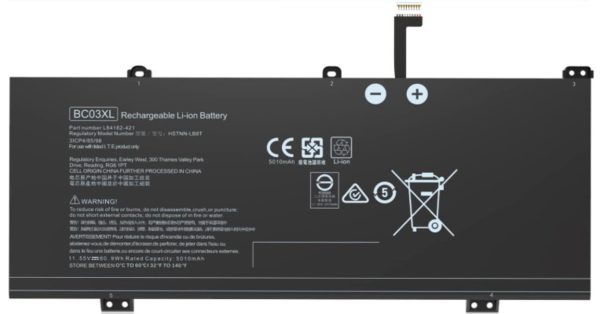 HP Pro C640 Chromebook BC03XL Laptop Battery