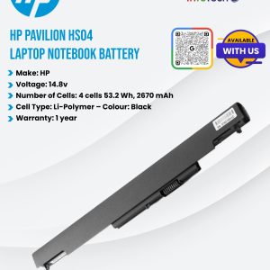 HP Pavilion HS04 Laptop Notebook battery