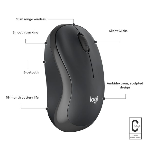 Logitech M240 Silent Bluetooth Mouse - Image 4