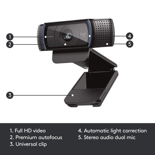 Logitech C920 HD Pro Webcam - Image 3