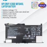 HP ENVY X360 WF04XL Laptop Battery