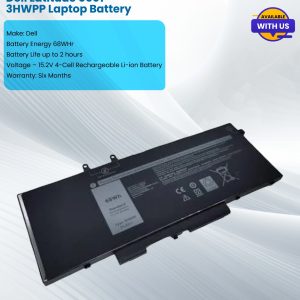 Dell Latitude 5501 3HWPP Laptop Battery