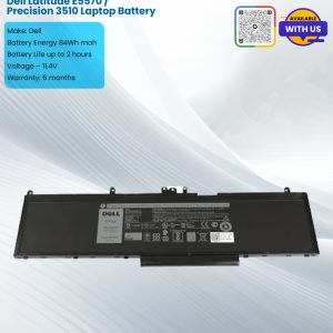 Dell Latitude E5570 / Precision 3510 Laptop Battery