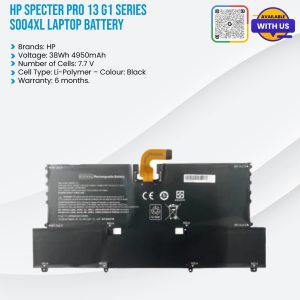HP Specter Pro 13 G1 series SO04XL Laptop Battery
