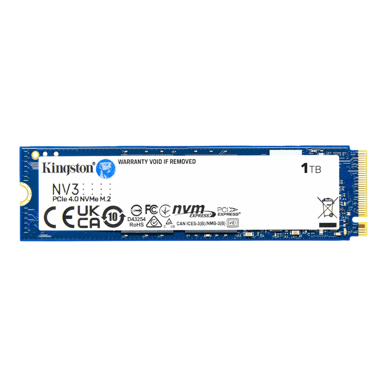 Kingston NV3 1TB NVMe Internal SSD