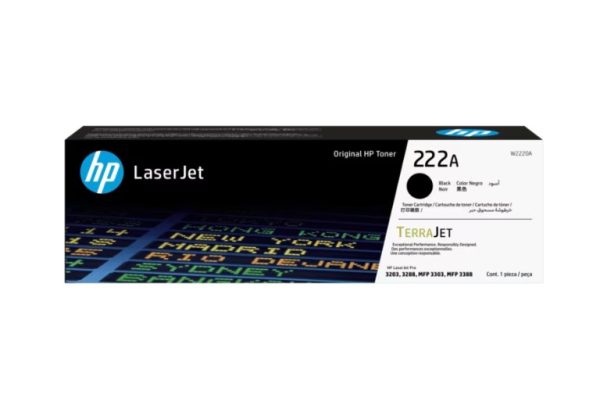 HP 222A Black LaserJet Toner Cartridge