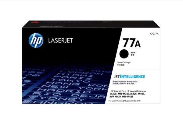 HP 77A Black LaserJet Toner Cartridge