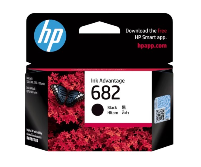 HP 682 Black Original Ink Cartridge