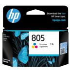 HP 805 Tri-color Original Ink Cartridge
