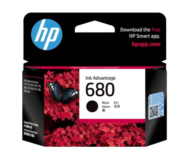 HP 680 Black Original Ink Cartridge