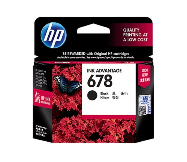 HP 678 Black Ink Cartridge