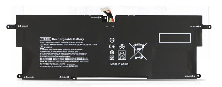 HP EliteBook X360 1020 G2 Series ET04XL Laptop Battery