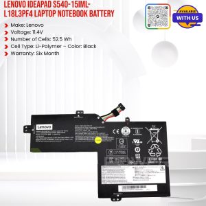 LENOVO IdeaPad S540-15IML-L18L3PF4 Laptop Notebook Battery