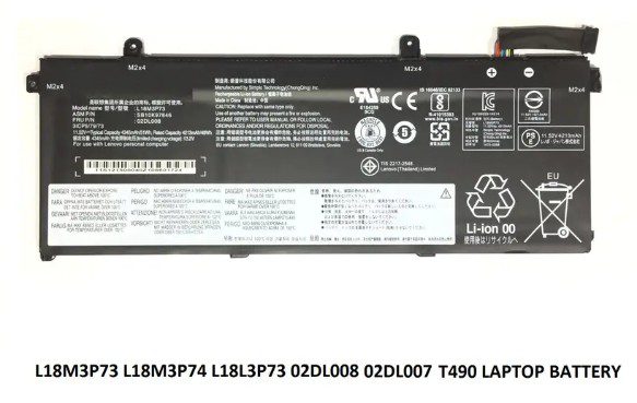 LENOVO Thinkpad P43s L18M3P73 Laptop battery