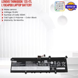 Lenovo Thinkbook 13s-ITL L19C4PDD Laptop Battery