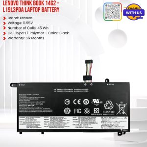 Lenovo Think book 14G2 - L19L3PDA Laptop Battery