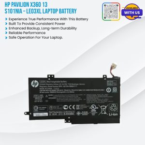 HP Pavilion X360 13-S101NIA – LE03XL Laptop Battery