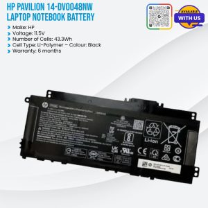 HP Pavilion 13 X360 PP03XL Laptop Notebook Battery