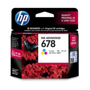 HP 678 Tri-color Ink Cartridge