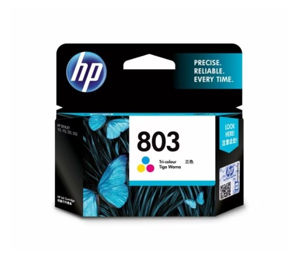 HP 803 Tri-color Ink Cartridge