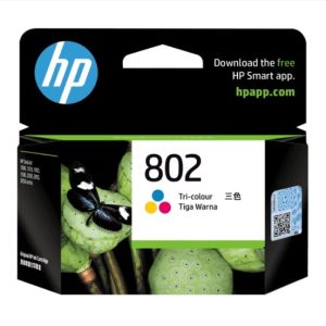 HP 802 Tri-color Ink Cartridge
