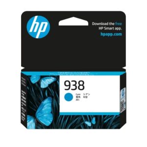 HP 938 Cyan Original Ink Cartridge