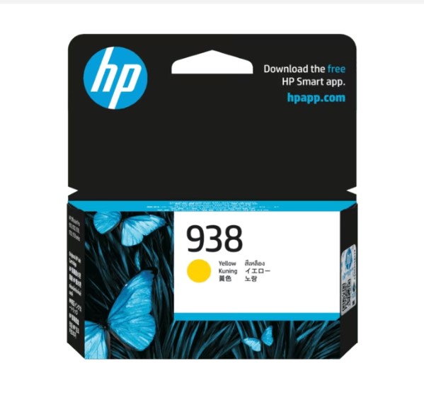 HP 938 Yellow Original Ink Cartridge