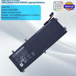 Dell XPS 15 9550 PRECISION 5510 SERIES Laptop Battery