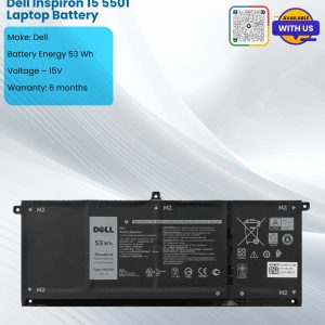 Dell Inspiron 15 5501 Laptop Battery
