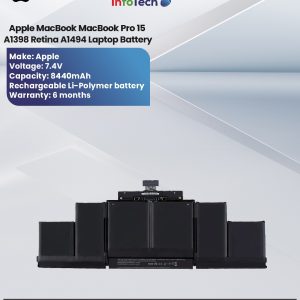 Apple MacBook Pro 15″ A1398 Retina A1494 Laptop Battery