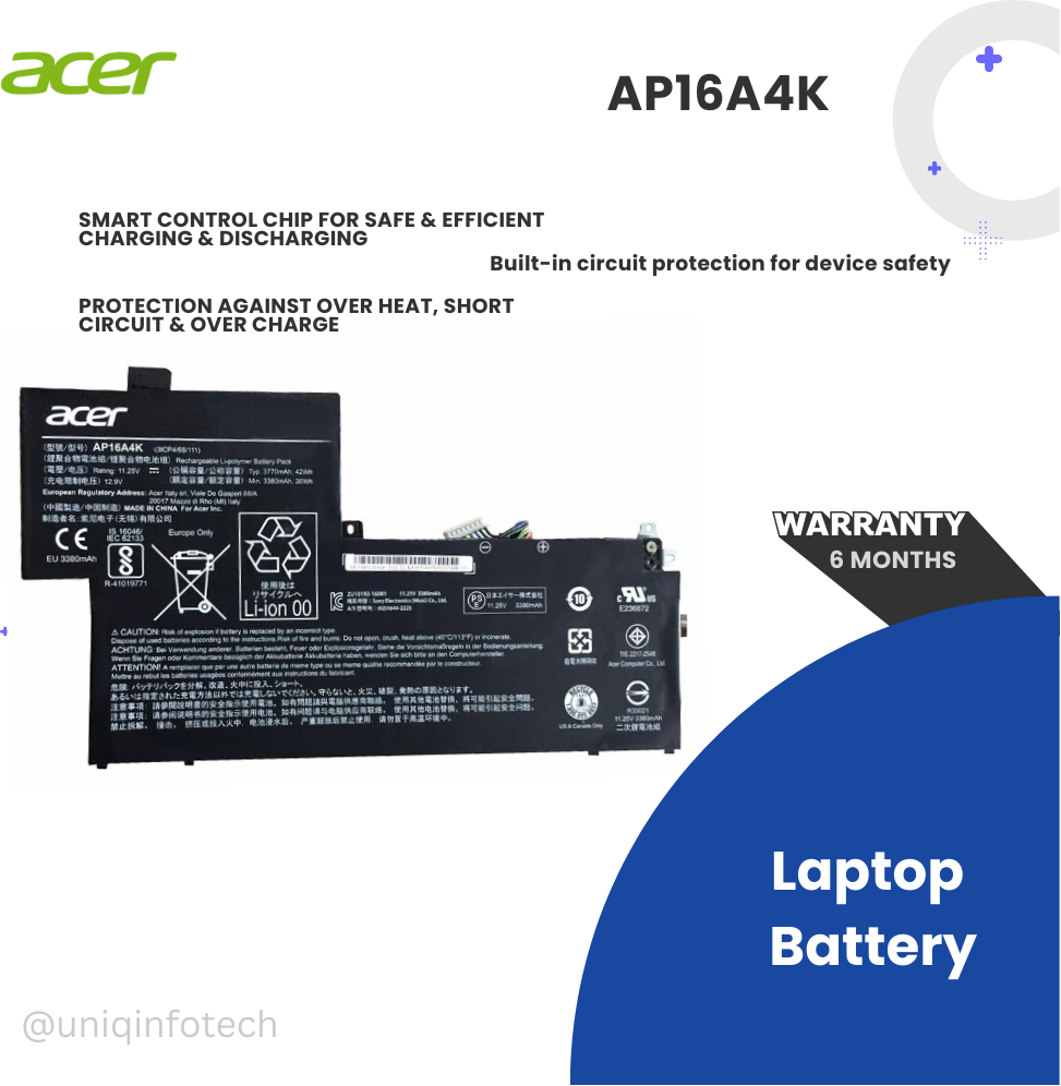 Acer Swift 1 Sf113-31 N17P2 Laptop Notebook Battery - Image 4