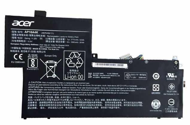 ACER Swift 1 SF113-31 N17P2 Laptop Notebook Battery