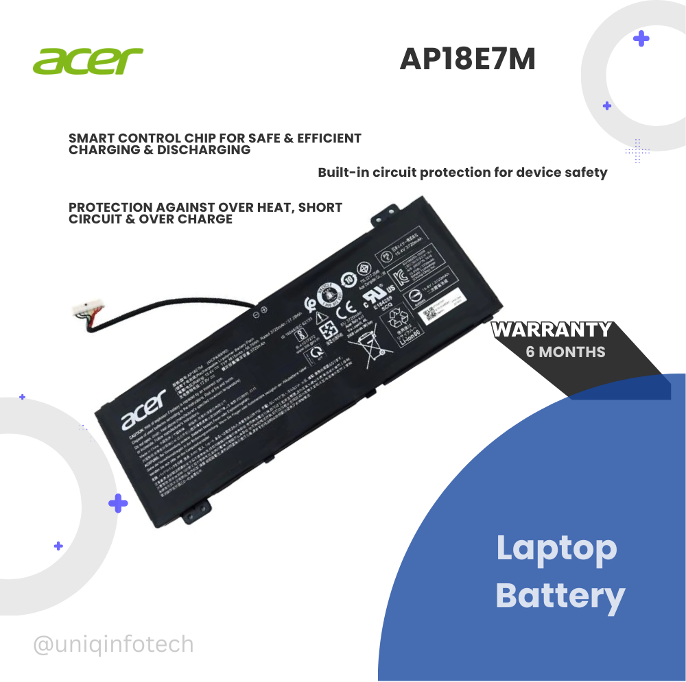 Acer Ap18E8M Ap18E7M Laptop Battery - Image 3