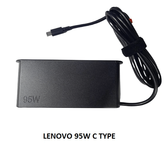 Lenovo 95W C Type Yellow Pin Laptop Ac Power Adaptor - Image 2