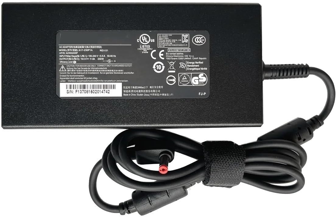 Acer 230W Predator Helios 300 Laptop Power Adaptor - Image 2