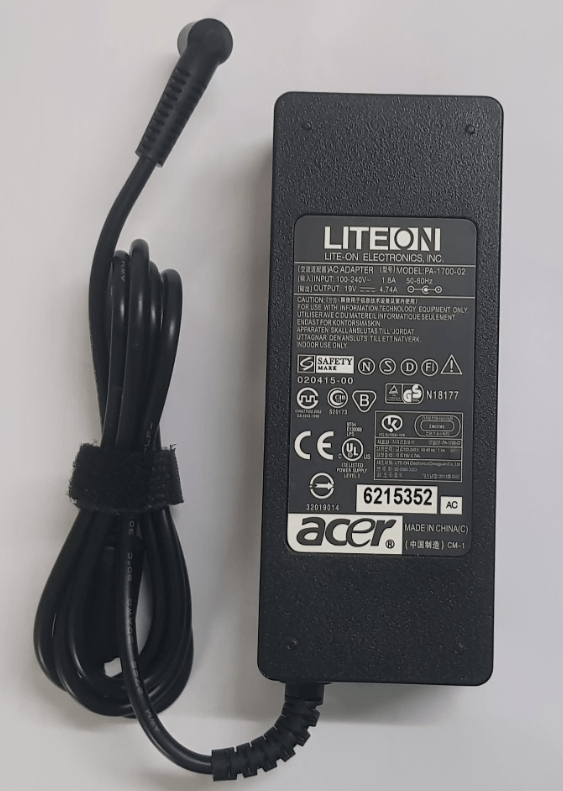 Acer 90W 19V 4.74A Laptop Power Adapter - Image 2