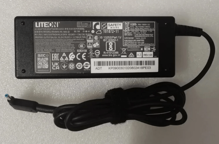 Acer 90W 19V 4.74A Laptop Power Adapter - Image 3