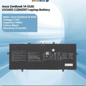 Asus ZenBook 14 OLED UX3402 C22N2107 Laptop Battery